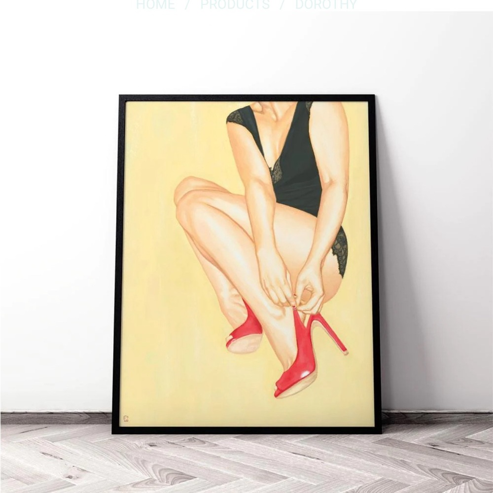 Alexander Grahovsky Dorothy Print Art Poster 33"x44 "BRAND NEW* Sexy Women Art